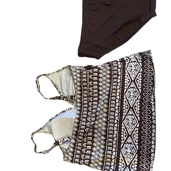 Tropical Honey Tankini set size 14 - Picture 2 of 5